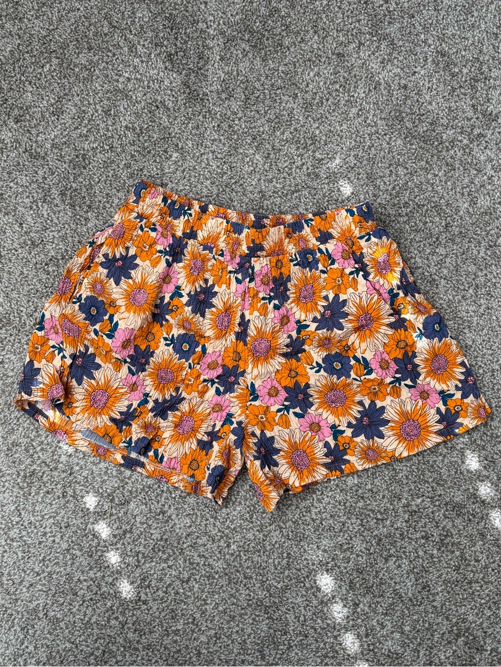 Forever 21 Floral Elastic-Waist Women’s Shorts